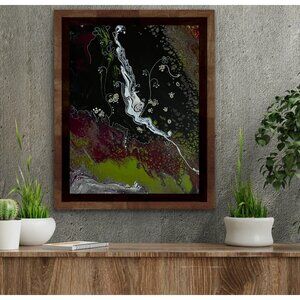Original Abstract Acrylic Artwork Wall Decor‎